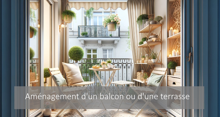 aménagement balcon ou terrasse